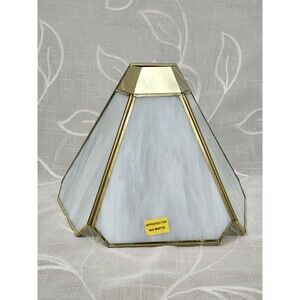 Vintage Pyramid Wall Light Slag Glass Lavery & Company New